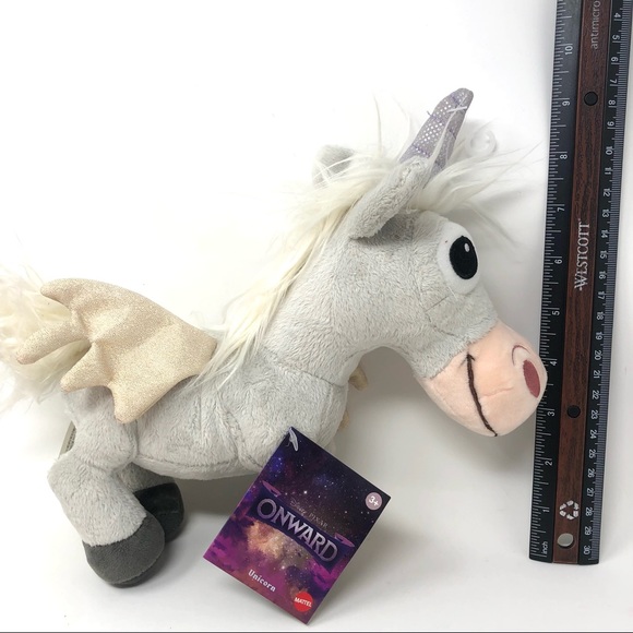 Disney Pixar Mattel Onward Unicorn Soft Stuffed Plush 10” - Picture 3 of 3